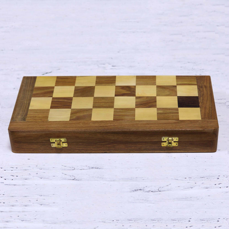 Persian Grandeur Wood Chess Set