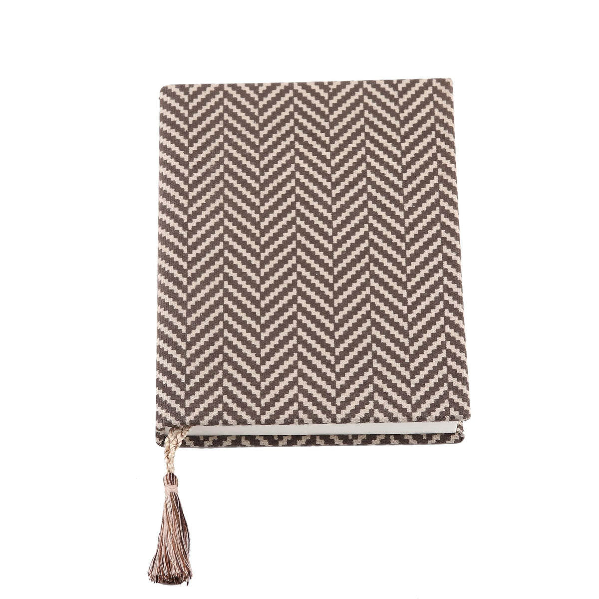 Handcrafted Journal - Cotton Pages with Zigzag Pattern