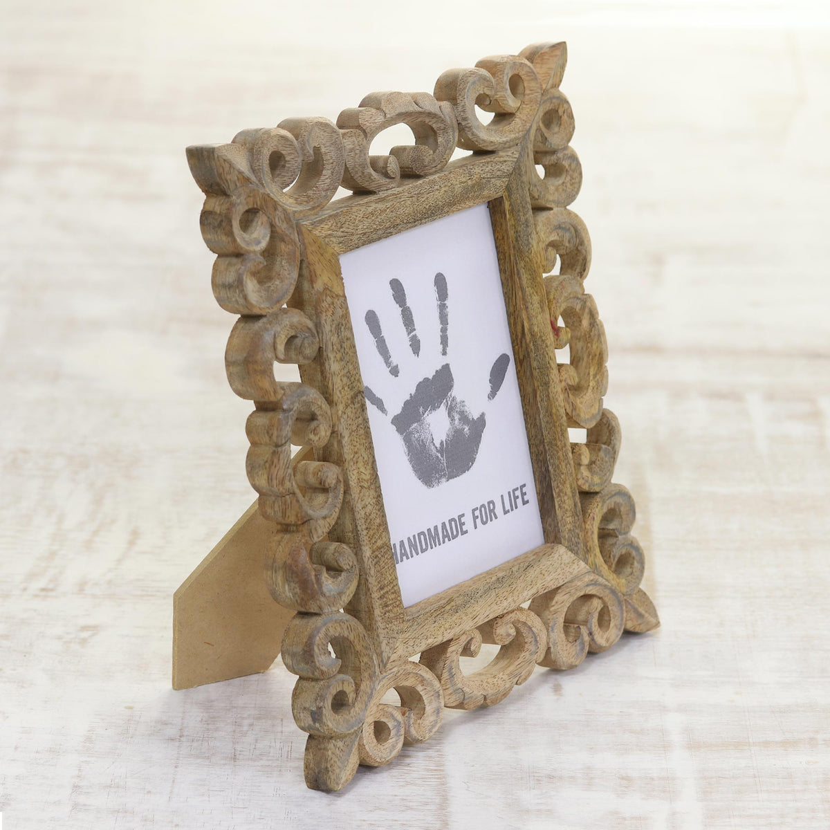 Lacy Symmetry  Wood Photo Frame (4X6)