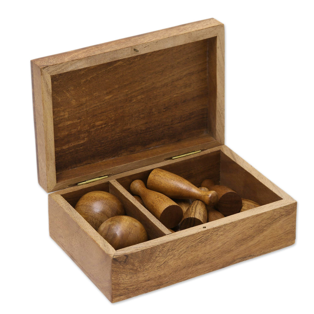 Strike Or Spare Wood Bowling Game