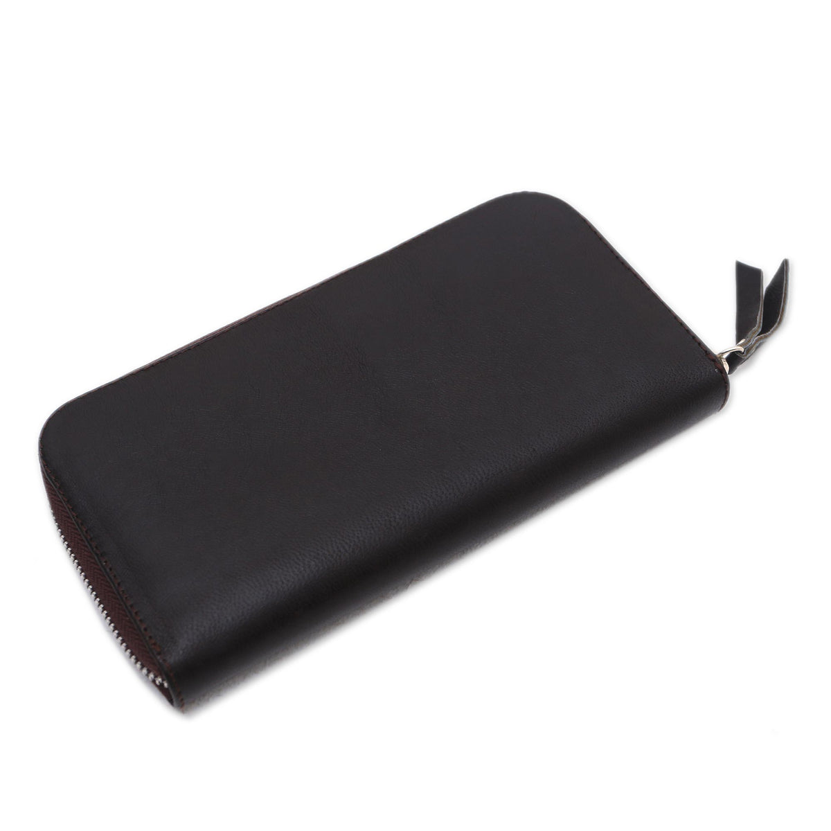Solid Leather Clutch - Polosan Espresso