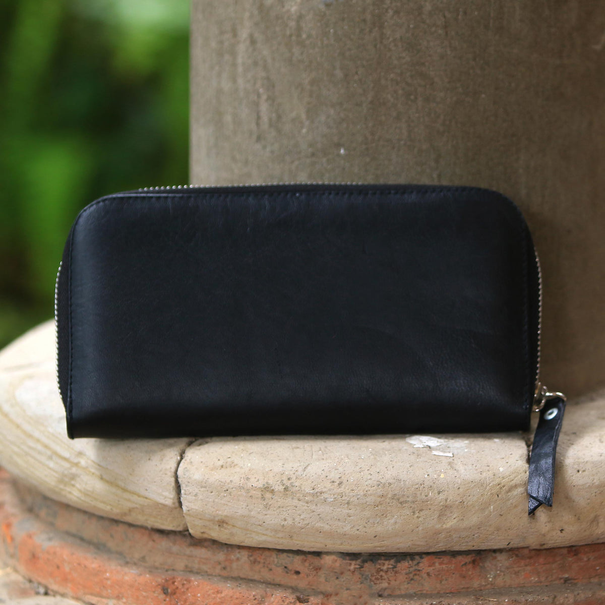 Leather Clutch - Polosan Black