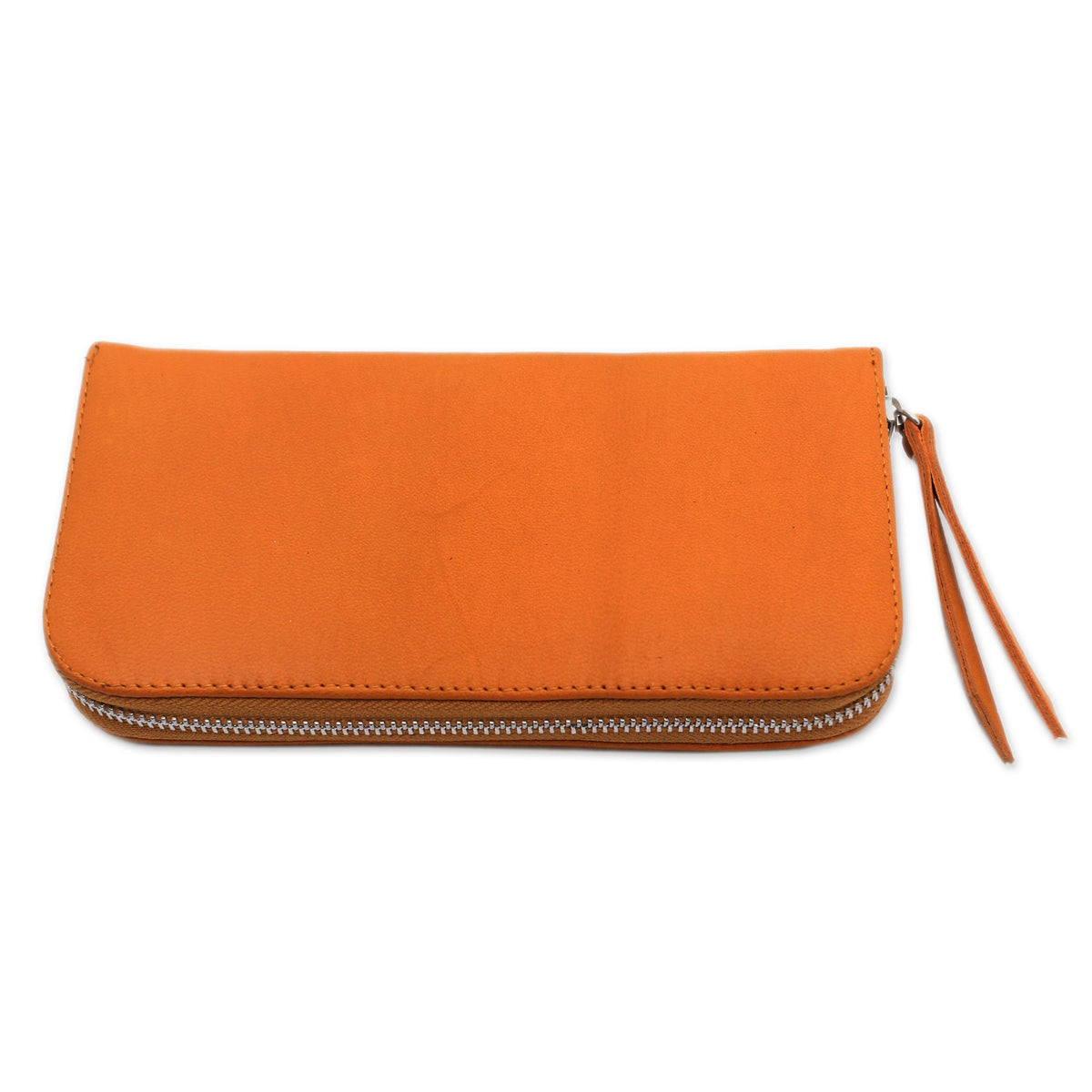 Solid Leather Clutch - Polosan Sunrise