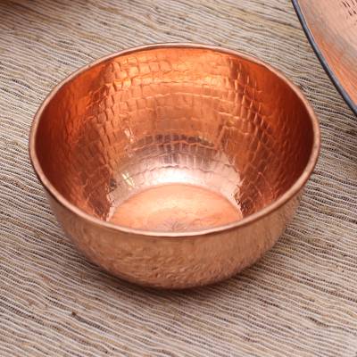 Hammered Copper Bowl