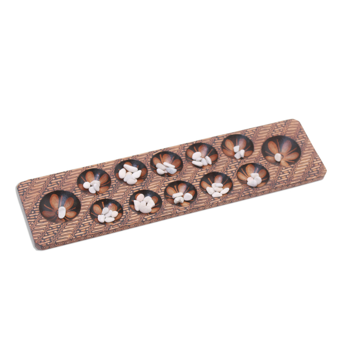 Dakon Batik Wood Game