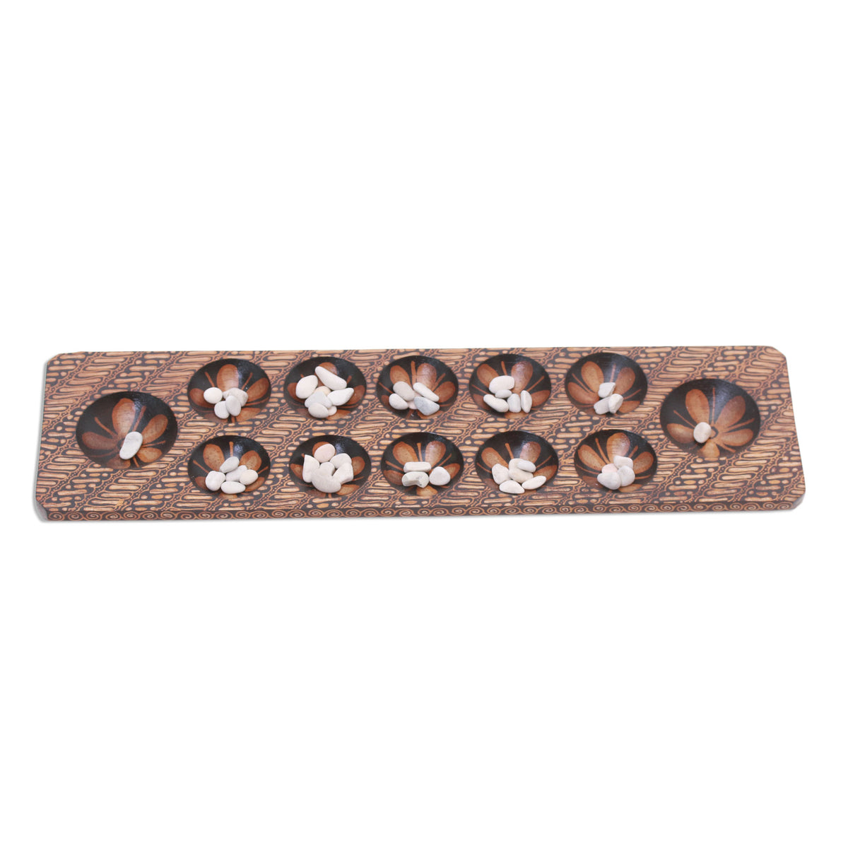 Dakon Batik Wood Game