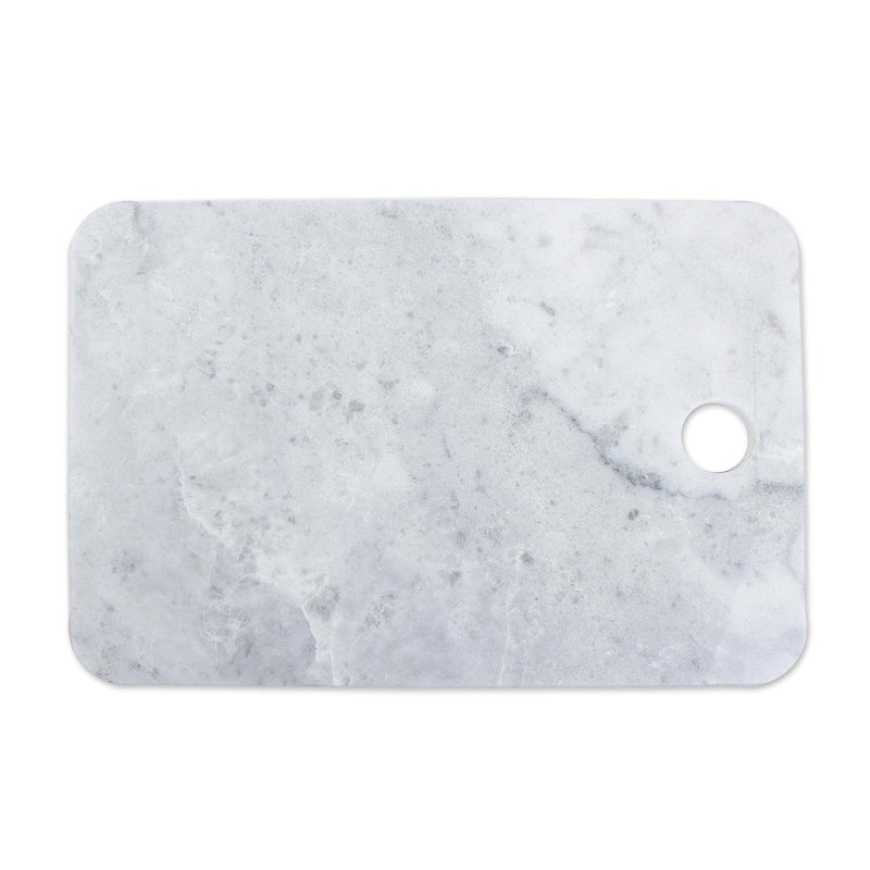 White and Grey Marble Charcuterie Board