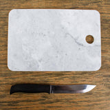 White and Grey Marble Charcuterie Board