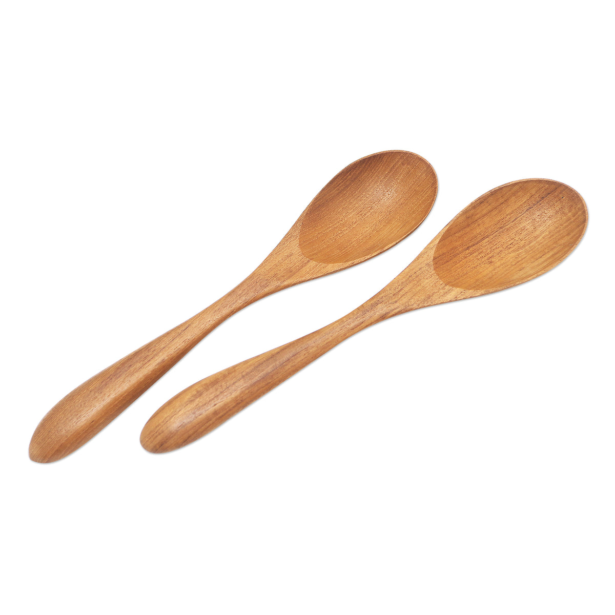 Handmade Teak Wood Salad Spoons - Hearty Meal