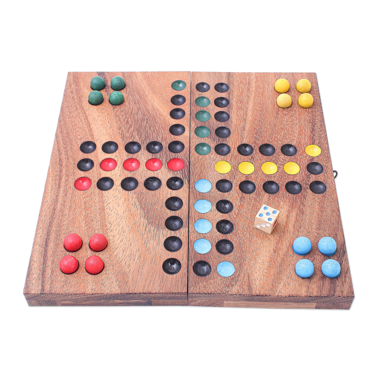 Ludo Folding Wooden Game