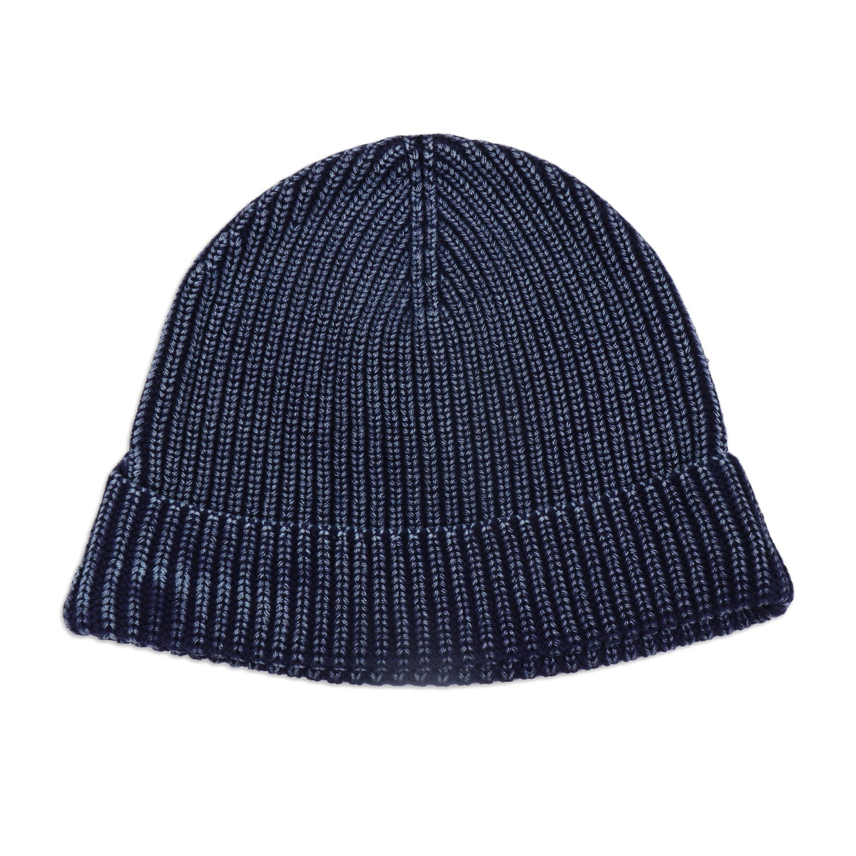 Men's Over-Dyed Cotton Winter Hat - Cold Front in Navy