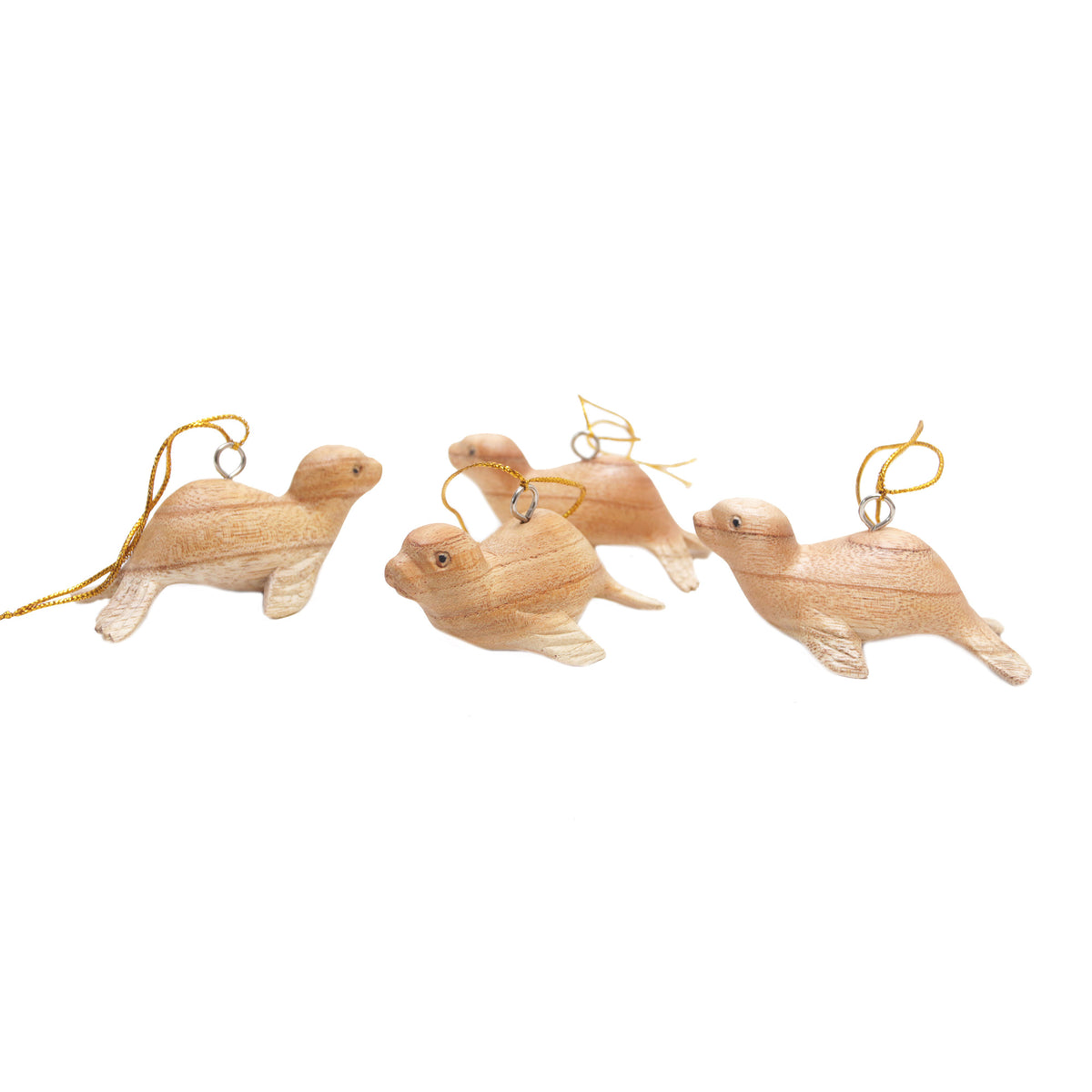 Christmas Ornaments (Set of 4) - Dancing Sea Lions