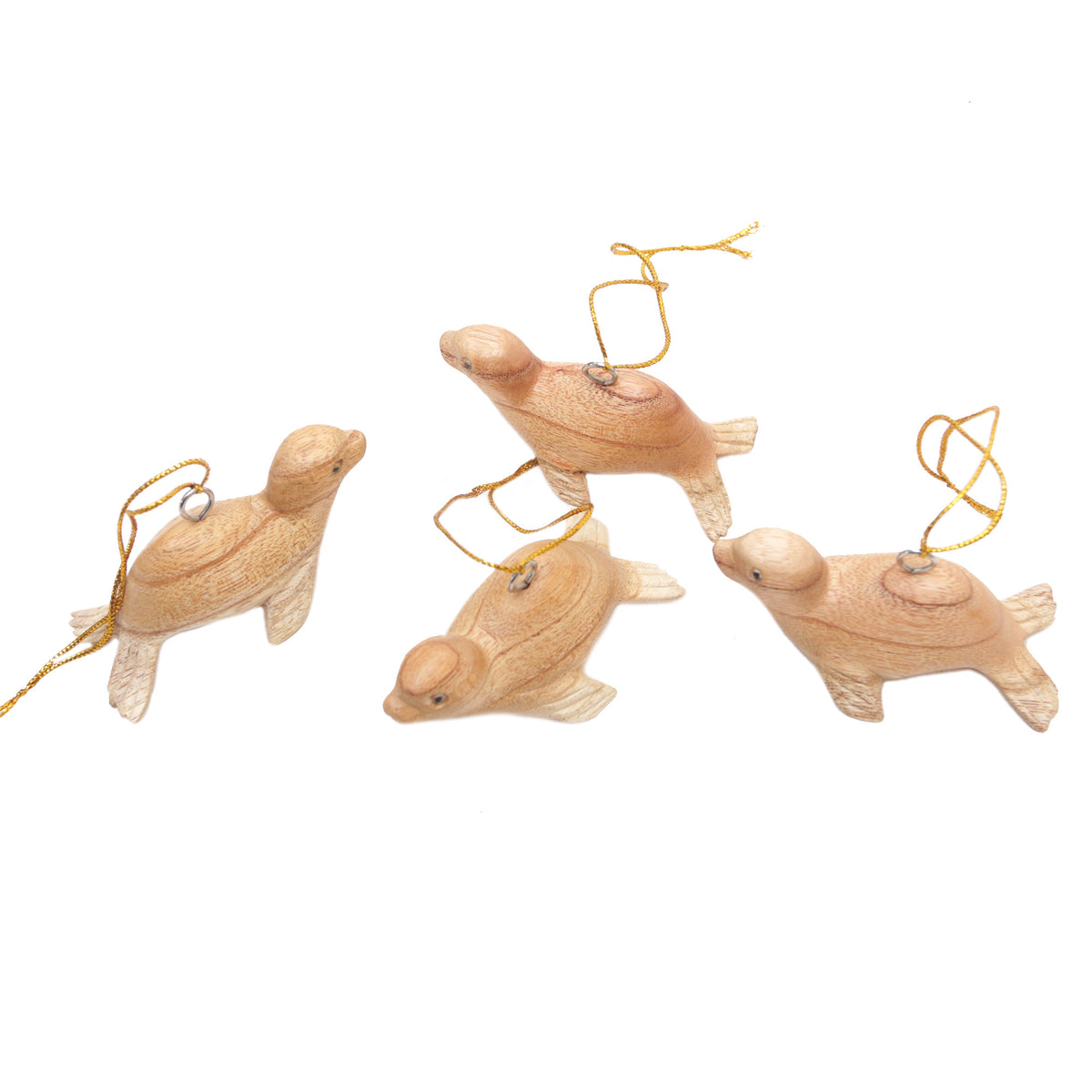 Christmas Ornaments (Set of 4) - Dancing Sea Lions