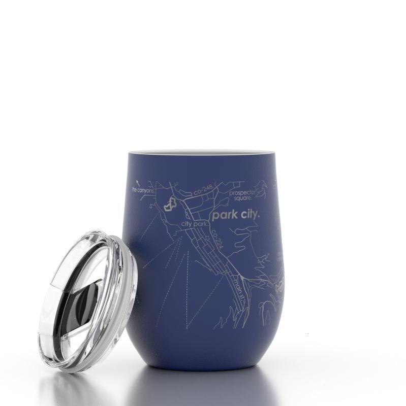 Home Town Maps Insulated Wine Tumbler 12oz