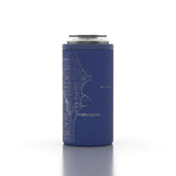 Home Town Map Insulated 16 oz Tall Can Cooler