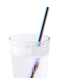 8.5" Stainless Steel Drinking Straws - Set of 2