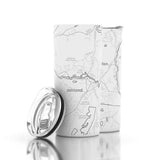 Home Town Map 16 oz Insulated Coffee Tumbler - set of 2