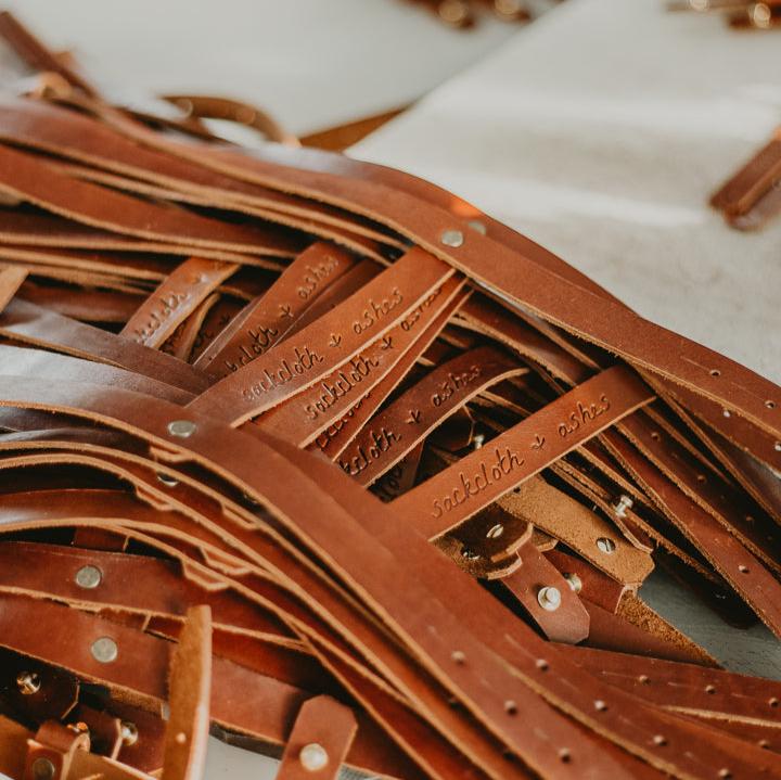 Leather Blanket Roll Strap