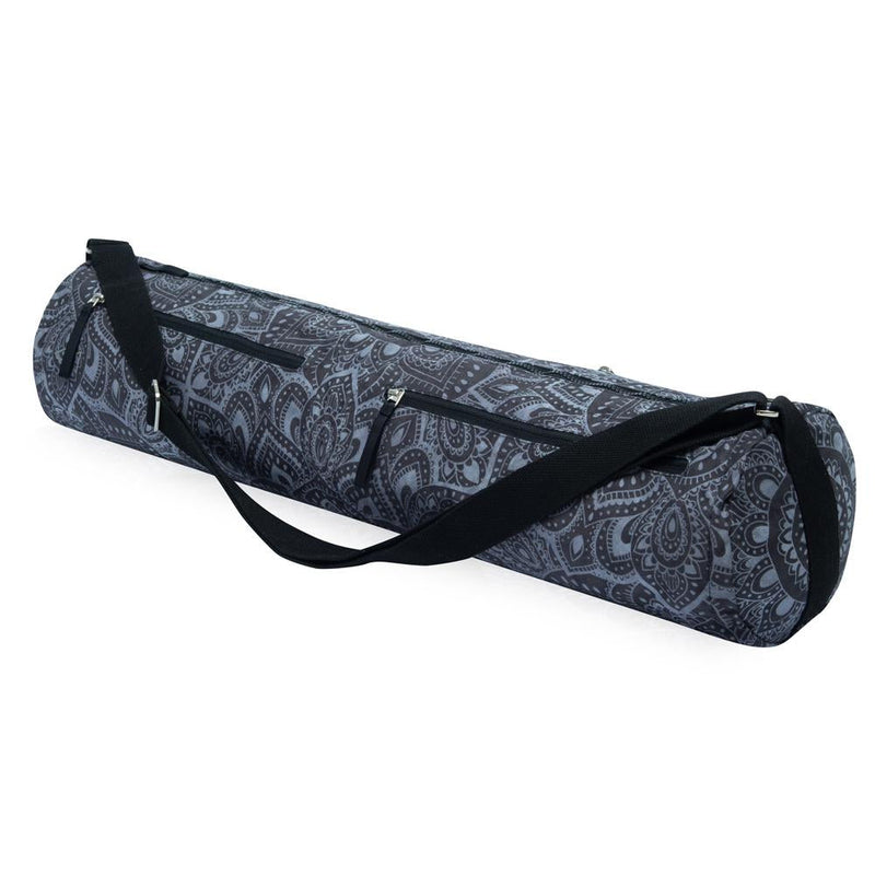 Yoga Mat Bag Mandala Charcoal