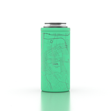 Home Town Map Insulated 12oz Slim Can Cooler